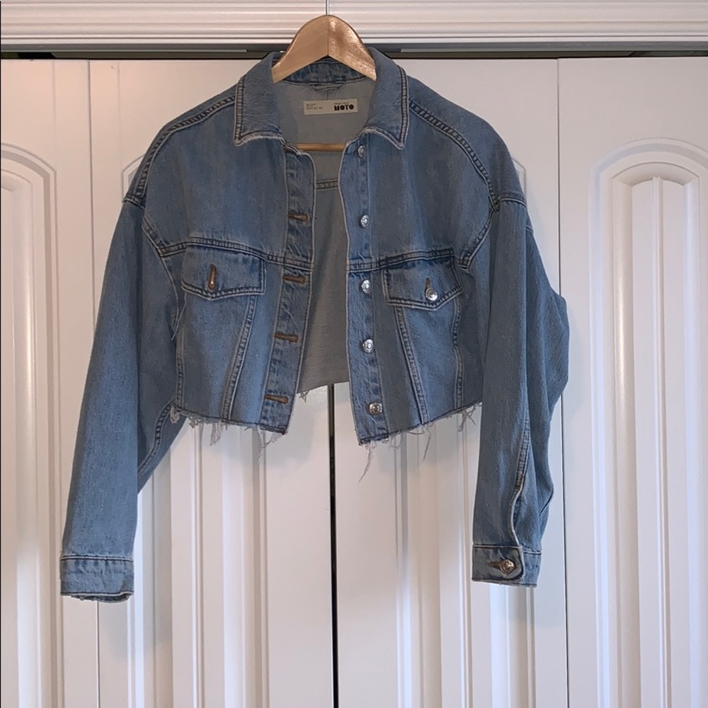 Cropped Denim Jacket